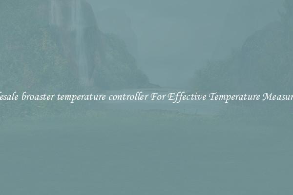 Wholesale broaster temperature controller For Effective Temperature Measurement