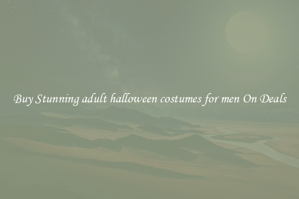 Buy Stunning adult halloween costumes for men On Deals